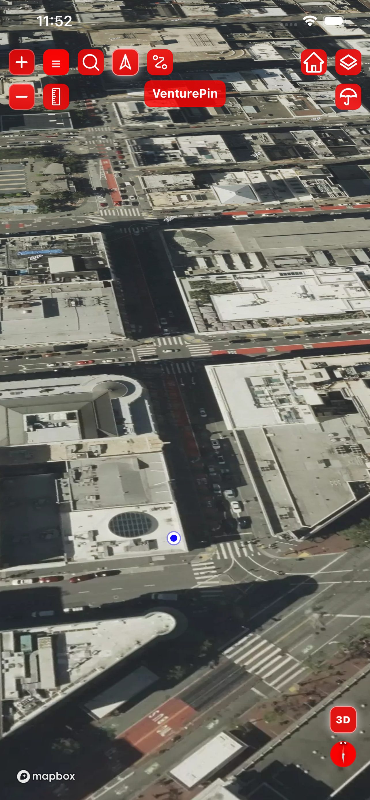 VenturePin iOS App User Location